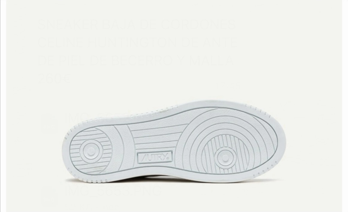 Autry x Maison Mihara Yasuhiro Medalist Low Super Vintage 'General Scale' — White Leather thumbnail 2