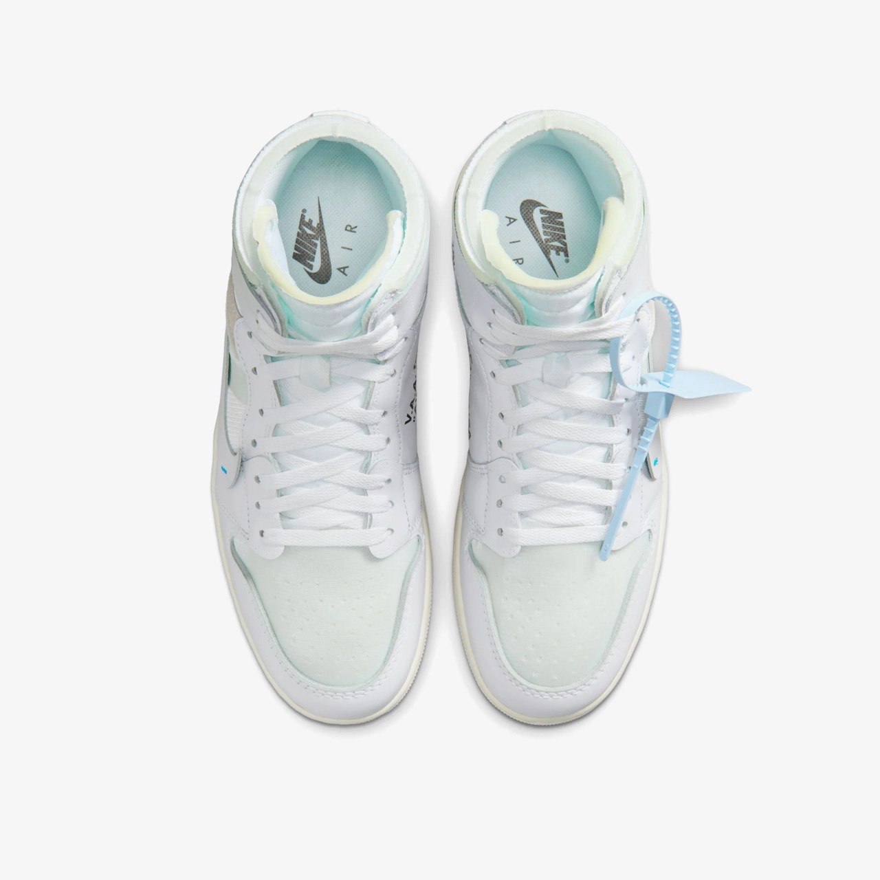 Air Jordan x Virgil Abloh Archive 1 Retro High 'Alaska' thumbnail 3