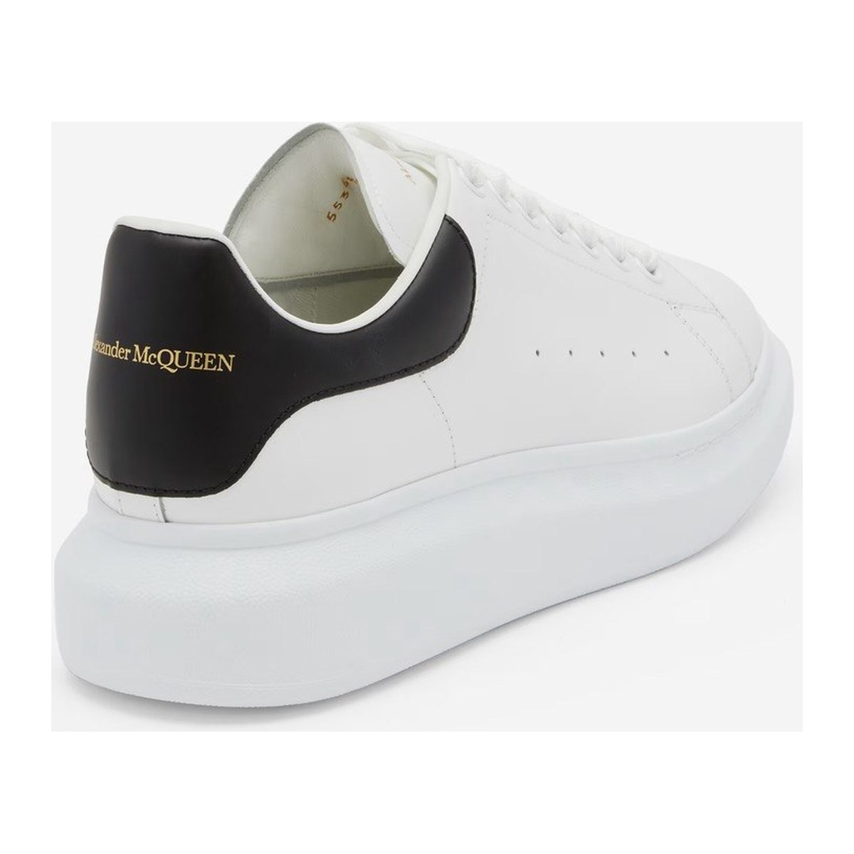 Alexander McQueen Oversized Sneaker — White/Black thumbnail 2