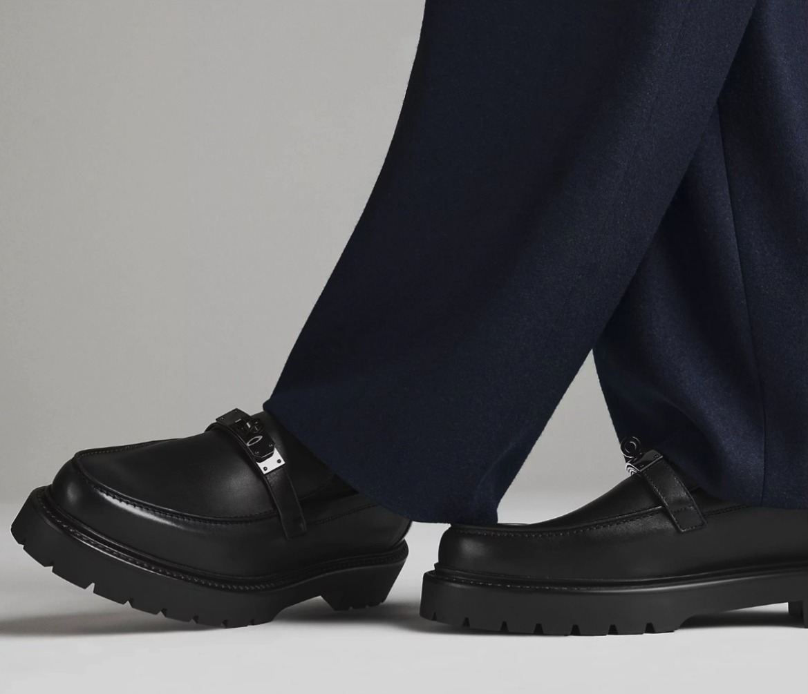 Hermès Icone Loafer — Black thumbnail 3