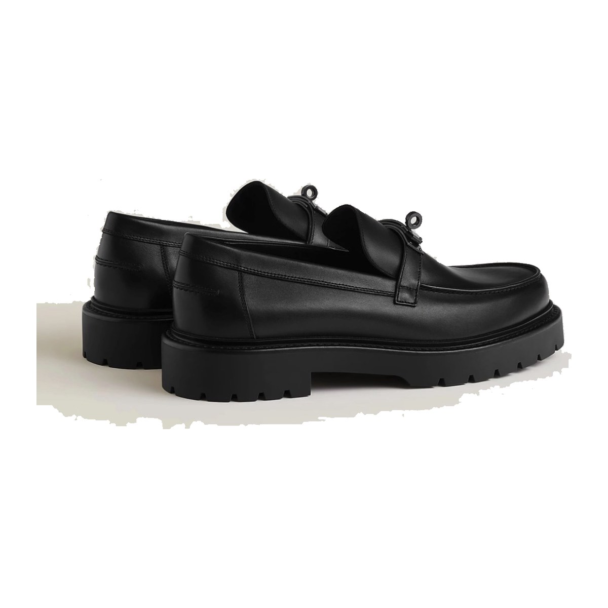 Hermès Icone Loafer — Black thumbnail 2