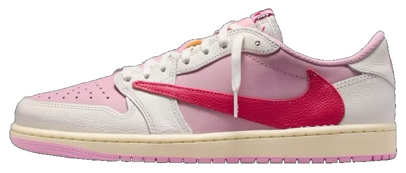 Travis Scott x Air Jordan 1 Low "Shy Pink" — Men's shoes at VELXO