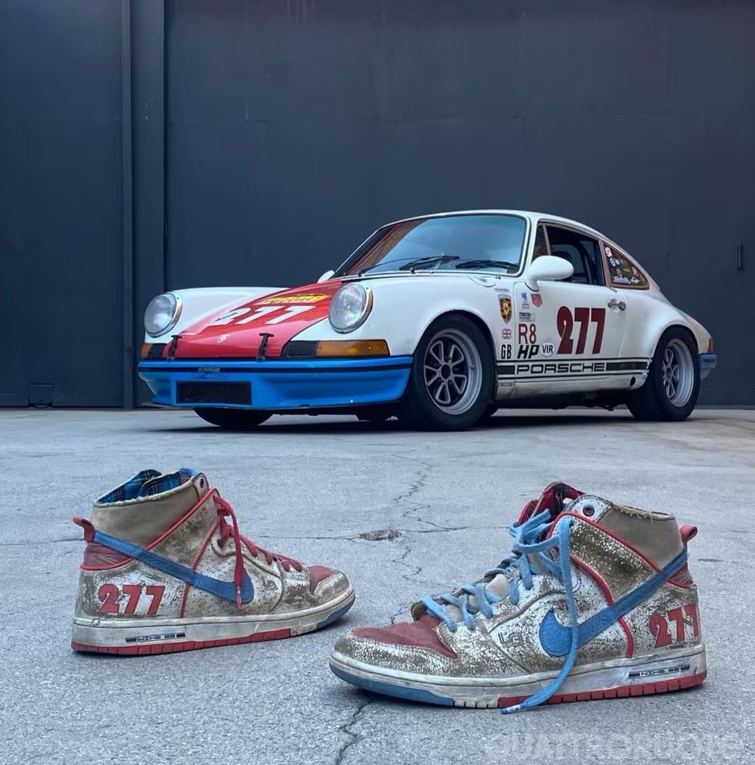 Nike SB Dunk High Pro Ishod Wair x Magnus Walker thumbnail 3