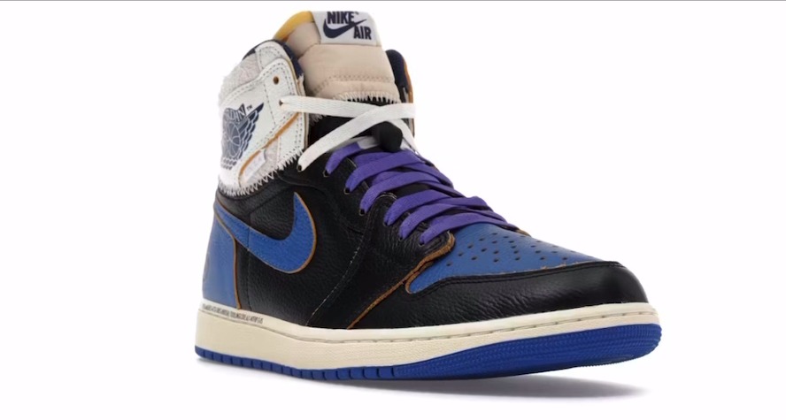 Jordan 1 High OG SP Fragment x Union LA Sport Royal thumbnail 3