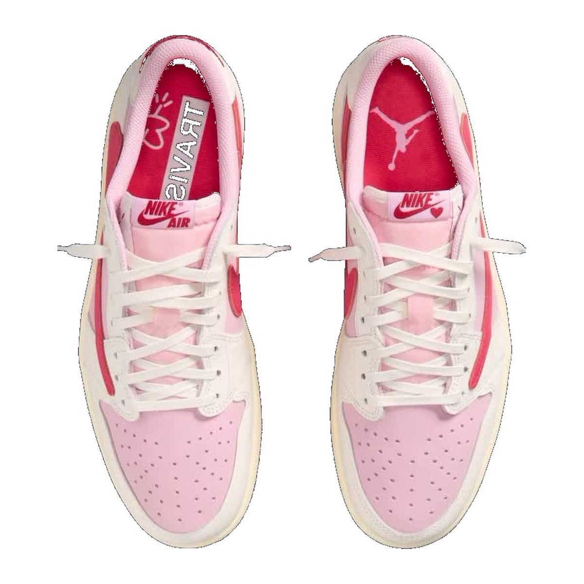 Travis Scott x Air Jordan 1 Low "Shy Pink" thumbnail 2