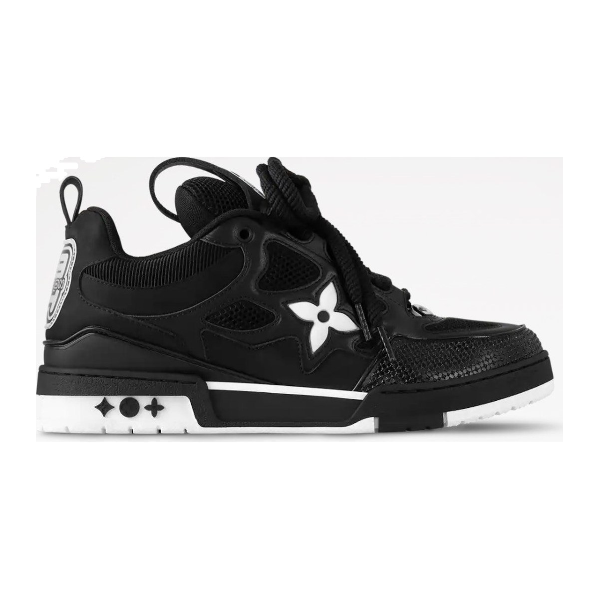 LV Skate Trainer — Black — Men's shoes at VELXO