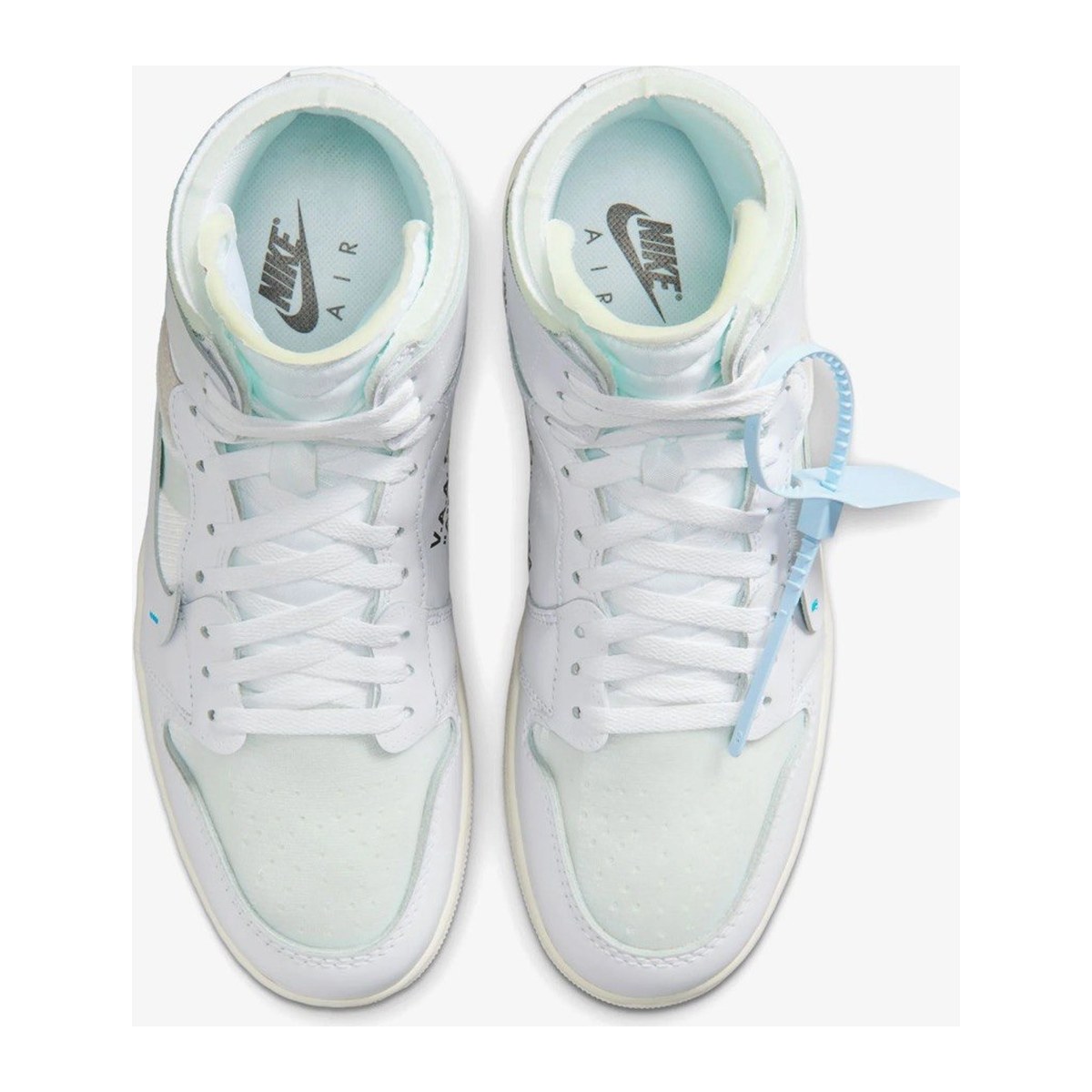 Air Jordan x Virgil Abloh Archive 1 Retro High 'Alaska' thumbnail 3