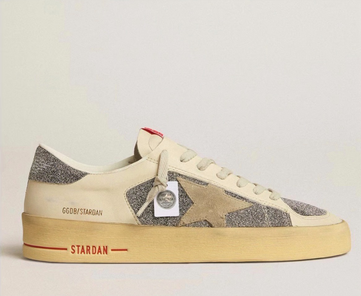 Golden Goose Stardan Suede — Arena, Swarovski Crystals — Men's shoes at VELXO
