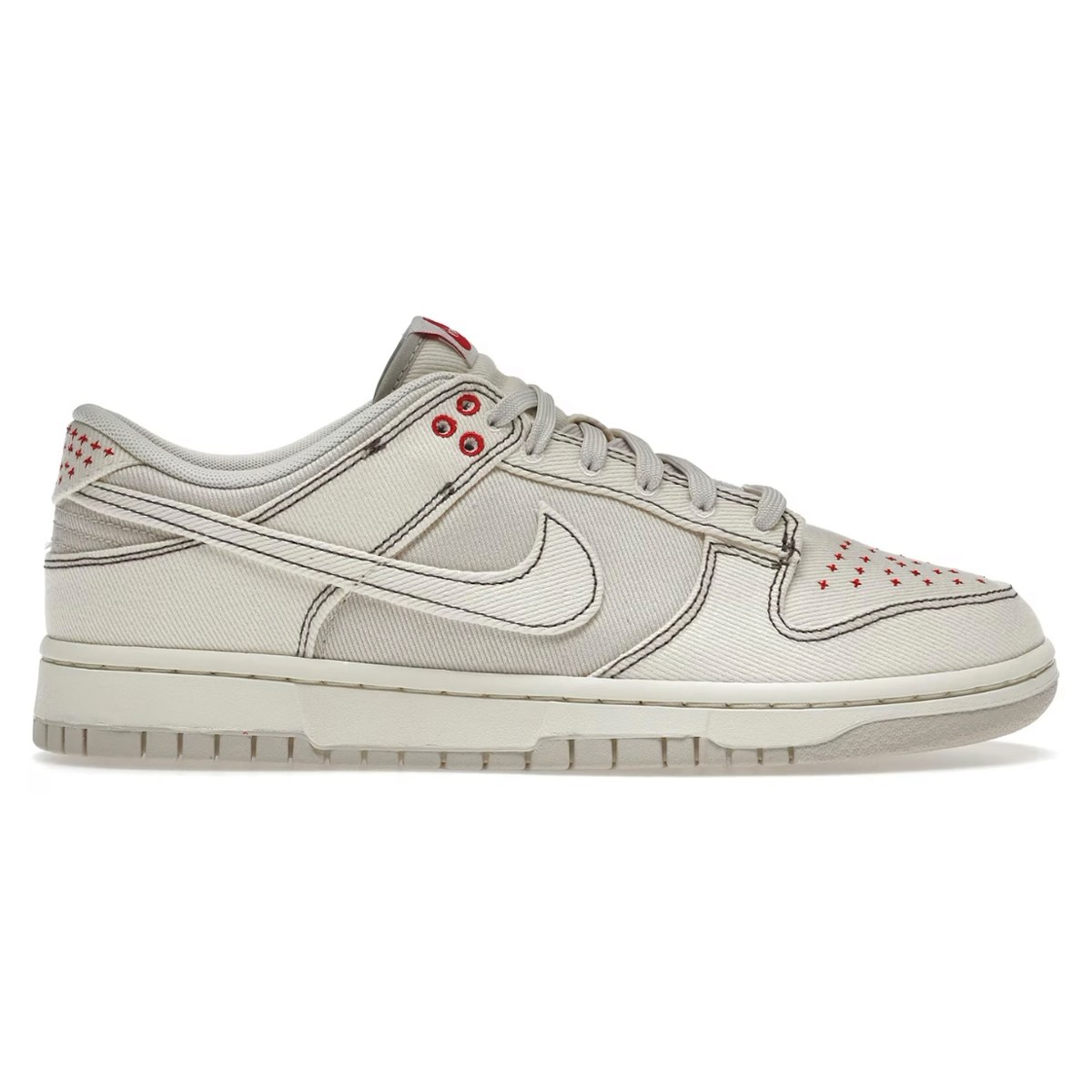 Nike Dunk Low Light Orewood Brown Sashiko — Men's shoes at VELXO