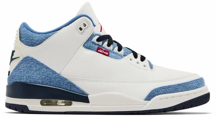 Jordan 3 Retro Levi's All Star — Men's shoes at VELXO