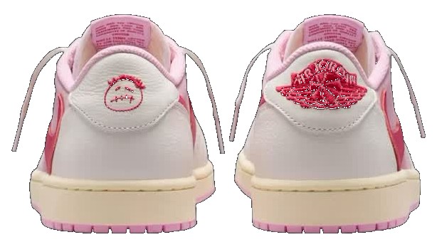 Travis Scott x Air Jordan 1 Low "Shy Pink" thumbnail 3