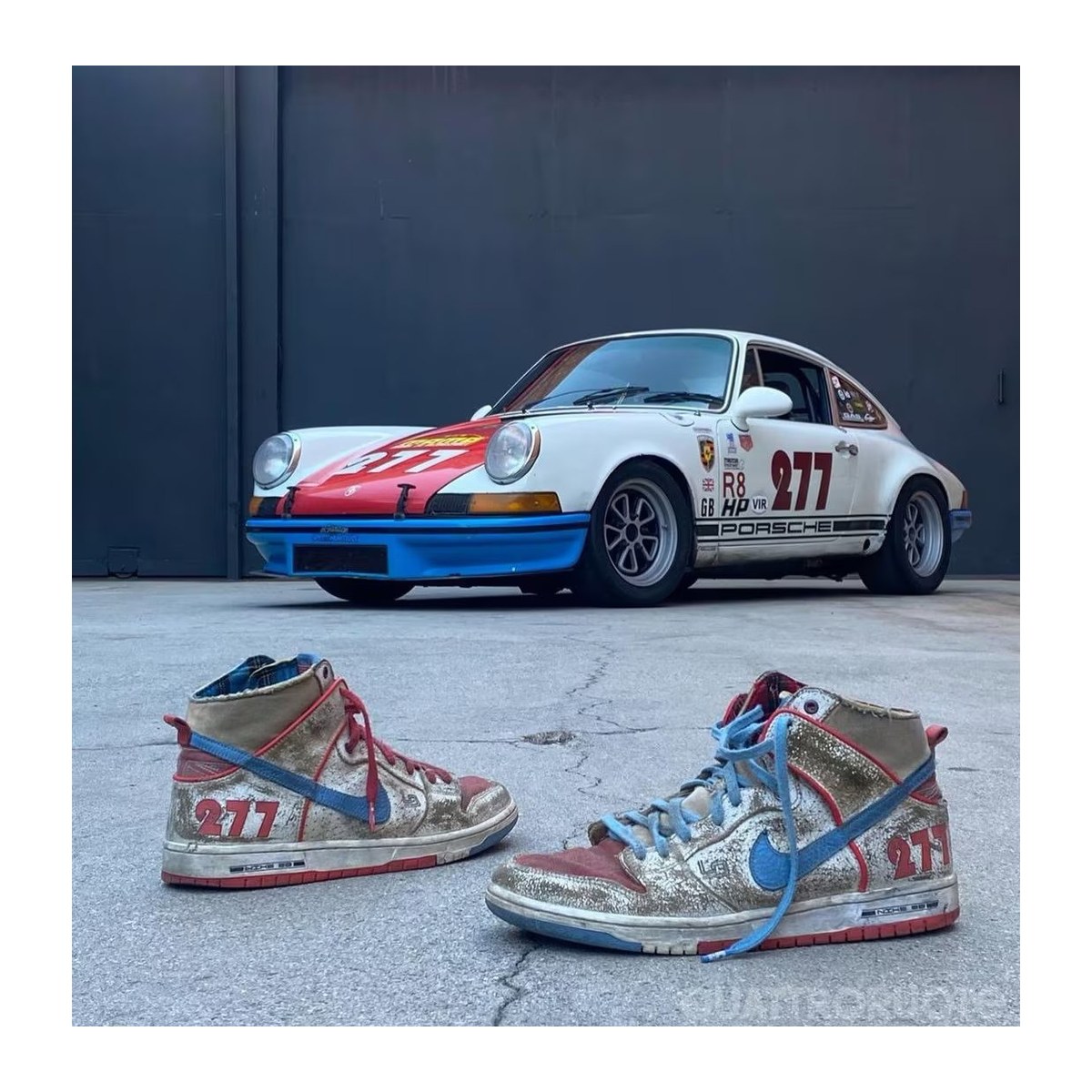 Nike SB Dunk High Pro Ishod Wair x Magnus Walker thumbnail 3