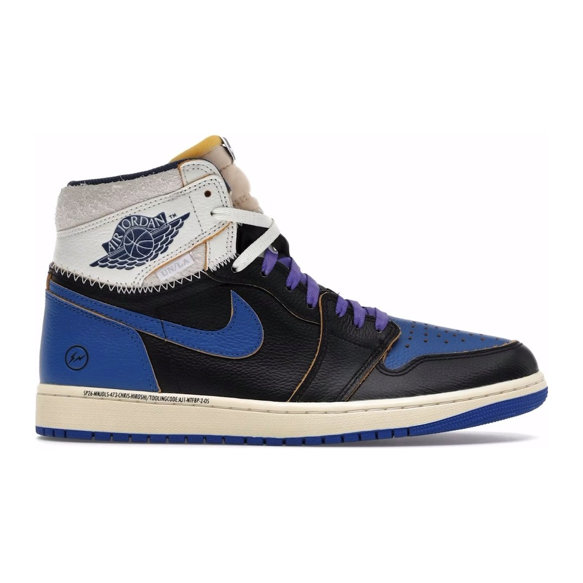 Jordan 1 High OG SP Fragment x Union LA Sport Royal — Men's shoes at VELXO